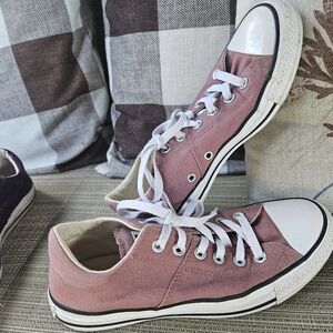 Classic Pink/Coral Converse Sneakers